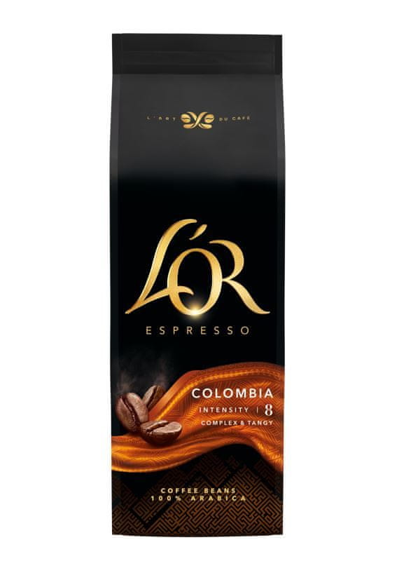 L\'Or Colombia zrnková káva 500g